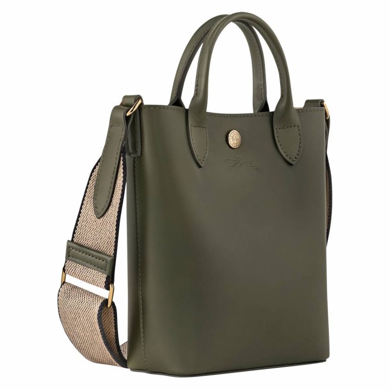 Leather Bags Khaki Épure Xs Tote Bag Khaki - Leather Longchamp Women - Image 3