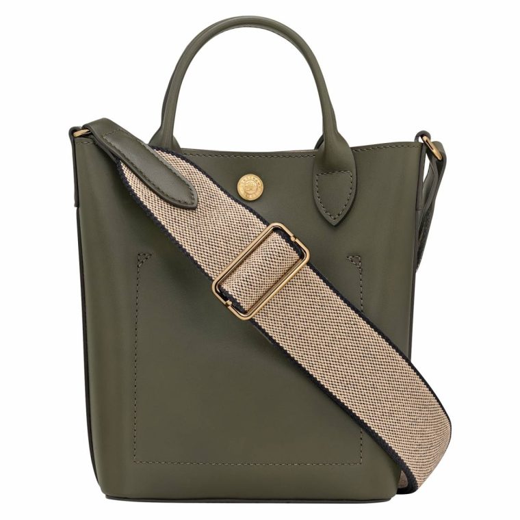 Leather Bags Khaki Épure Xs Tote Bag Khaki - Leather Longchamp Women - Image 4