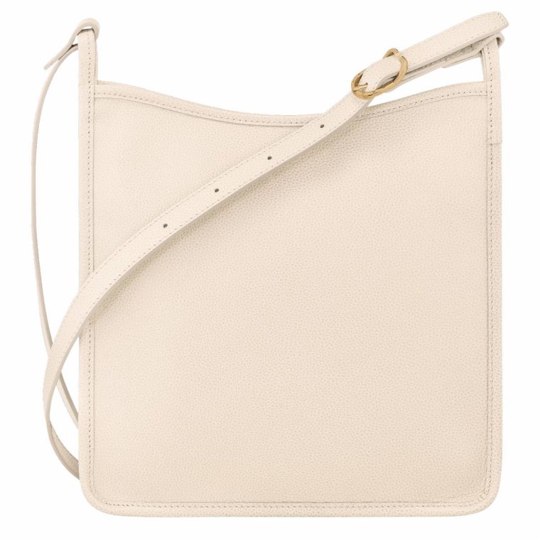 Leather Bags Le Foulonné M Crossbody Bag Paper - Leather Longchamp Women Paper - Image 4