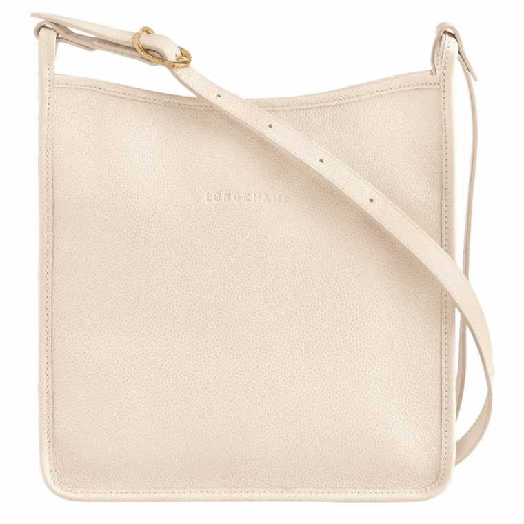 Leather Bags Le Foulonné M Crossbody Bag Paper - Leather Longchamp Women Paper