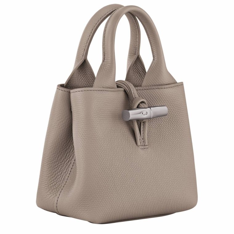 Leather Bags Longchamp Clay Women Le Roseau Xs Handbag Clay - Leather - Image 2