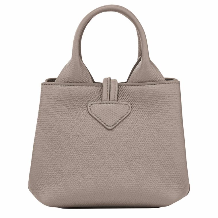 Leather Bags Longchamp Clay Women Le Roseau Xs Handbag Clay - Leather - Image 3