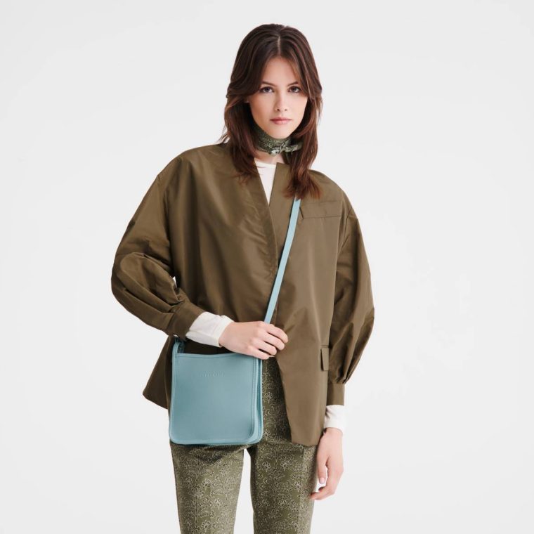Leather Bags Longchamp Eucalyptus Le Foulonné S Crossbody Bag Eucalyptus - Leather Women - Image 2