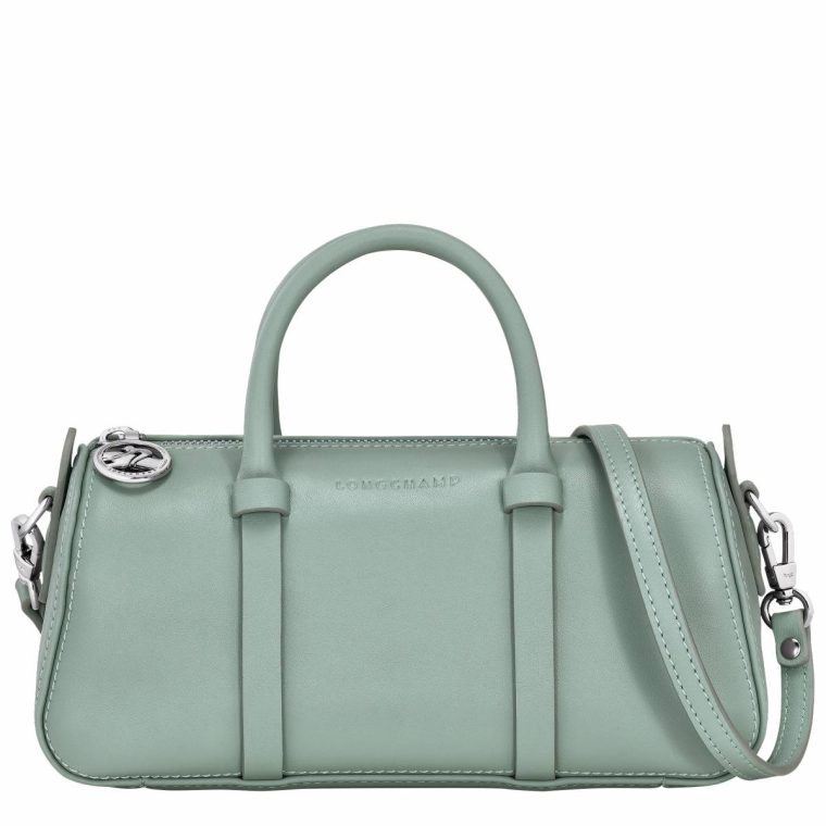 Leather Bags Longchamp Women Daylong S Handbag Celadon - Leather Celadon