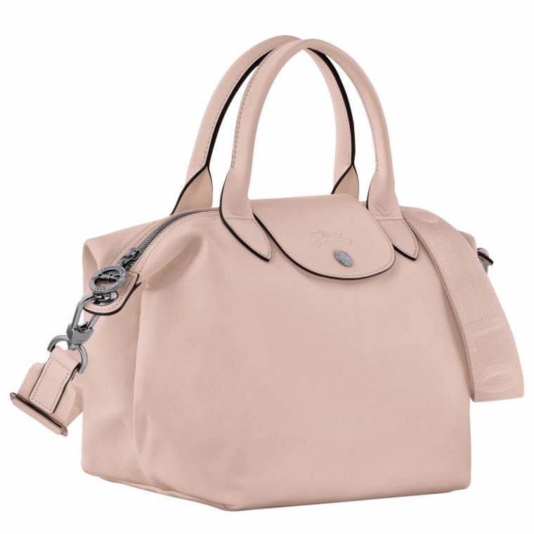 Leather Bags Nude Longchamp Women Le Pliage Xtra S Handbag Nude - Leather - Image 3