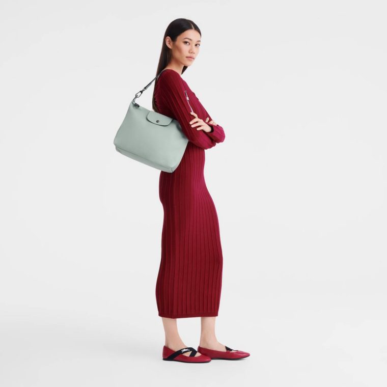 Leather Bags Vervain Longchamp Le Pliage Xtra M Hobo Bag Vervain - Leather Women - Image 2