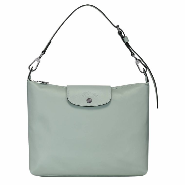 Leather Bags Vervain Longchamp Le Pliage Xtra M Hobo Bag Vervain - Leather Women
