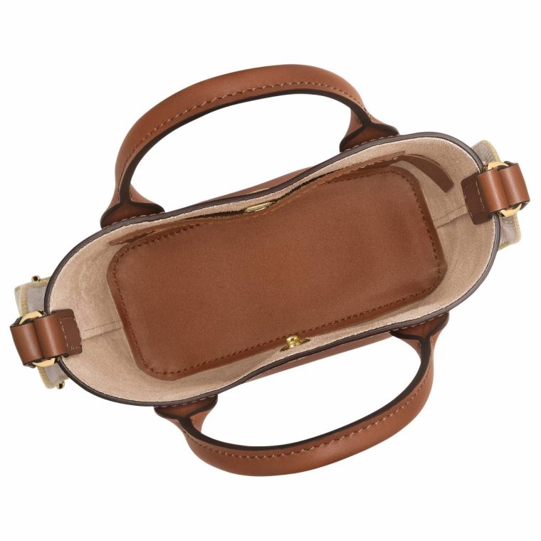 Leather Bags Women Longchamp Cognac Épure Xs Tote Bag Cognac - Leather - Image 5