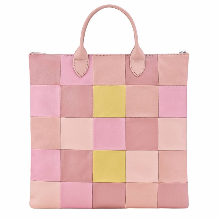 Leather Bags Women Longchamp Re-Play L Handbag Ballerina - Leather Ballerina - Image 4
