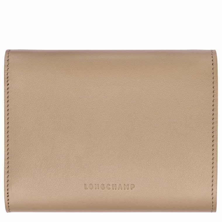 Leather Wallets Root Le Roseau Compact Wallet Root - Leather Women Longchamp - Image 2