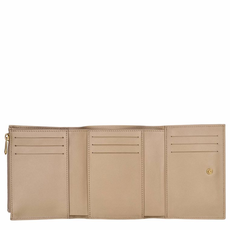 Leather Wallets Root Le Roseau Compact Wallet Root - Leather Women Longchamp - Image 3