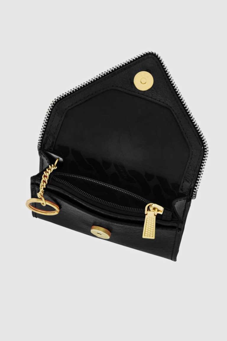 Leo Card Case Leo Card Case Rebecca Minkoff Black Women - Image 3
