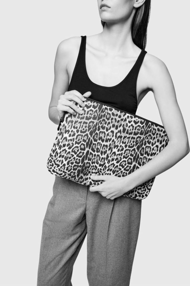 Leopard Laptop Sleeve Rebecca Minkoff Women Laptop Sleeve - Image 4