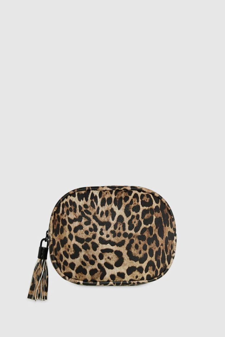 Leopard Women Cosmetic Case Rebecca Minkoff Cosmetic Case