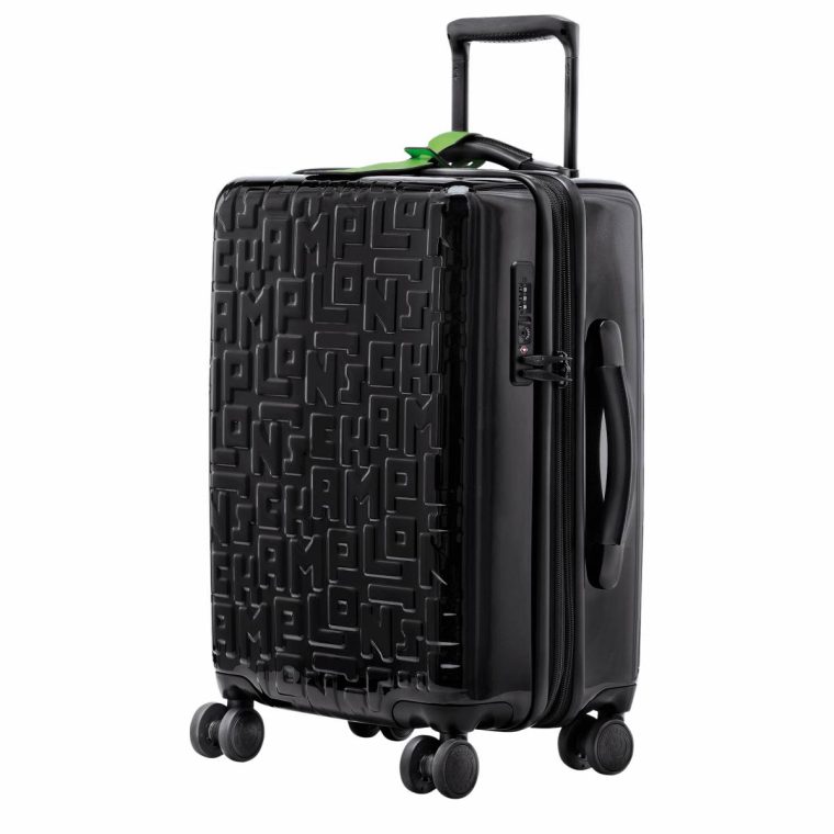 Lgp Travel S Carry-On Black - Polycarbonate Suitcases Black Women Longchamp - Image 3
