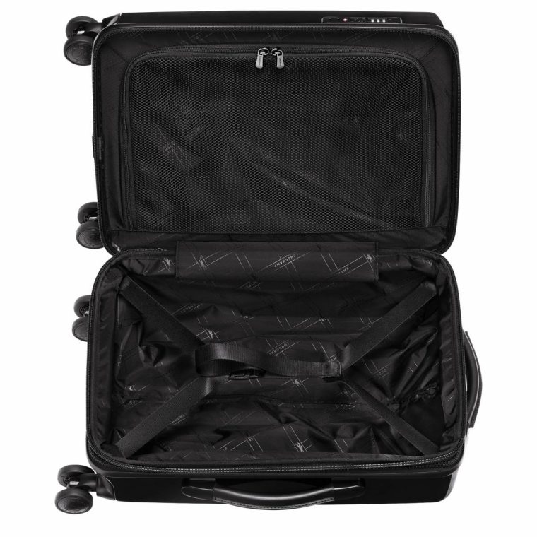 Lgp Travel S Carry-On Black - Polycarbonate Suitcases Black Women Longchamp - Image 5