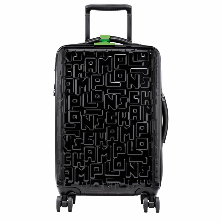 Lgp Travel S Carry-On Black - Polycarbonate Suitcases Black Women Longchamp