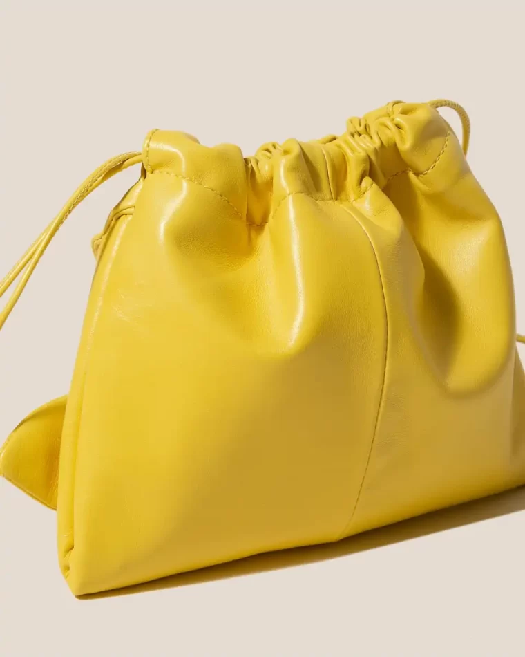 Llaset - Knotted Detail Crossbody Bag Yellow Crossbody Bags Hereu Women - Image 4
