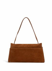 Long Papillon Suede Cognac Women Elleme Papillon Cognac