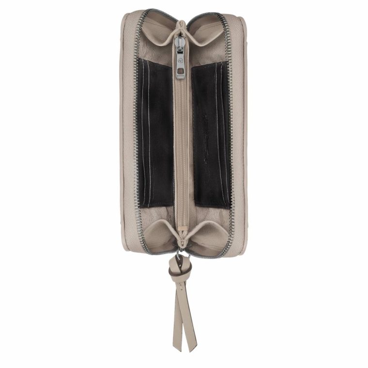 Longchamp 3D Wallet Clay - Leather Leather Wallets Women Clay - Image 3