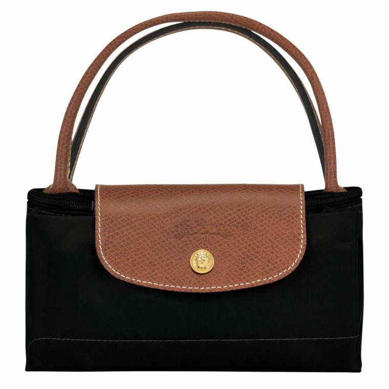Longchamp Black Women Le Pliage Original S Handbag Black - Recycled Canvas Handbags - Image 5