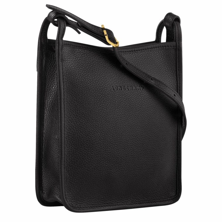 Longchamp Black Women Leather Bags Le Foulonné S Crossbody Bag Black - Leather - Image 3