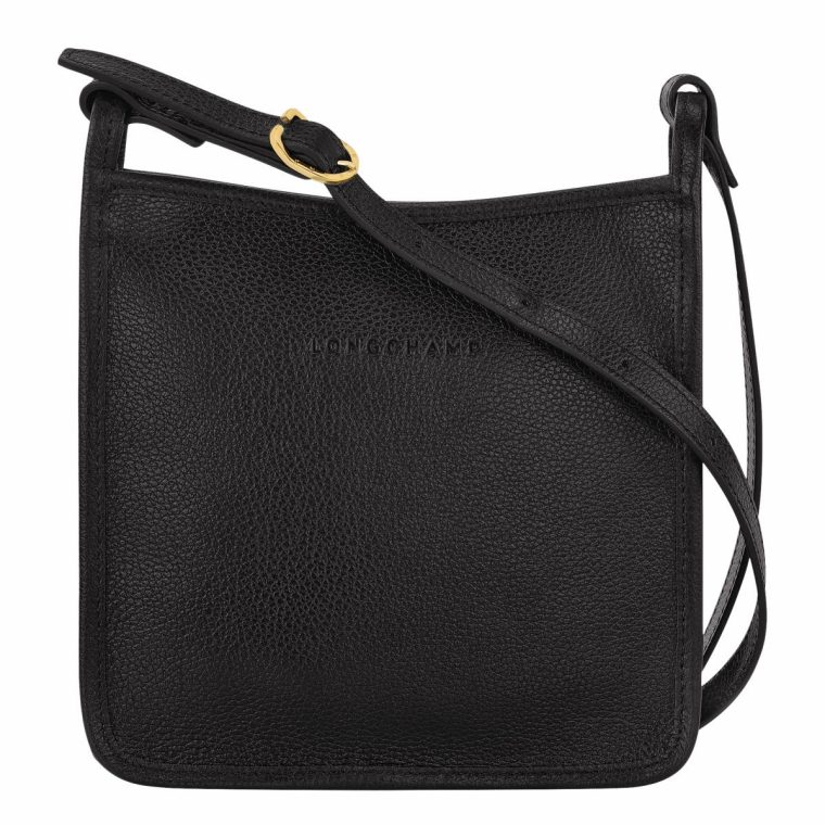 Longchamp Black Women Leather Bags Le Foulonné S Crossbody Bag Black - Leather