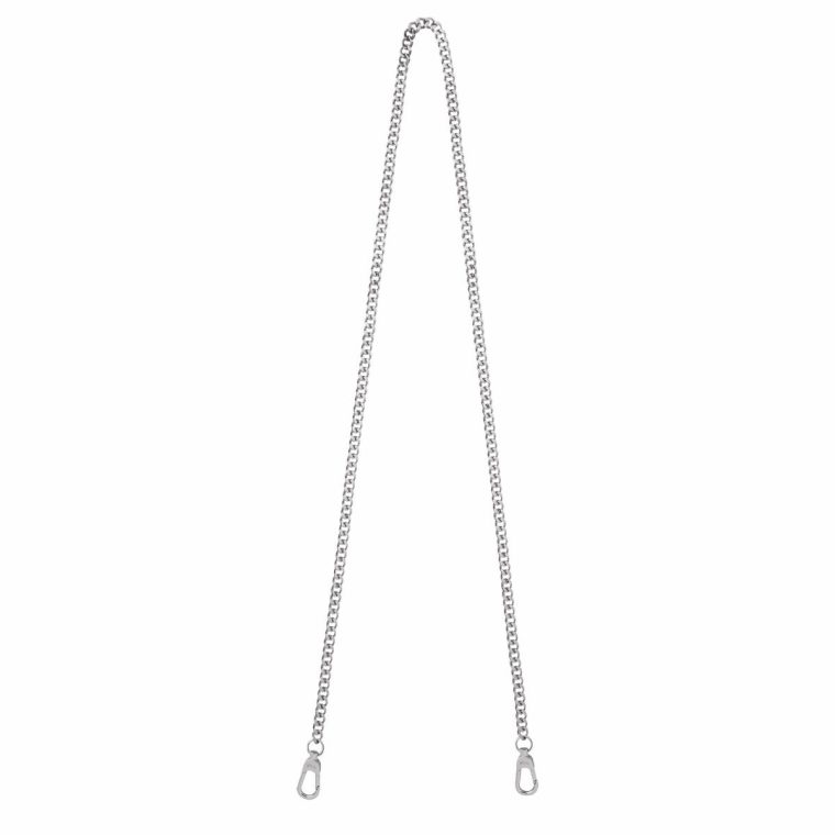 Longchamp Chaîne Shoulder Strap Silver - Metal Silver Women Shoulder Straps