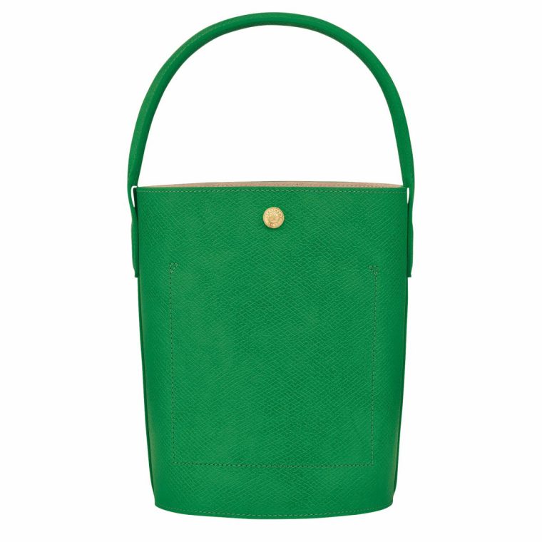 Longchamp Épure S Bucket Bag Green - Leather Women Green Leather Bags - Image 4