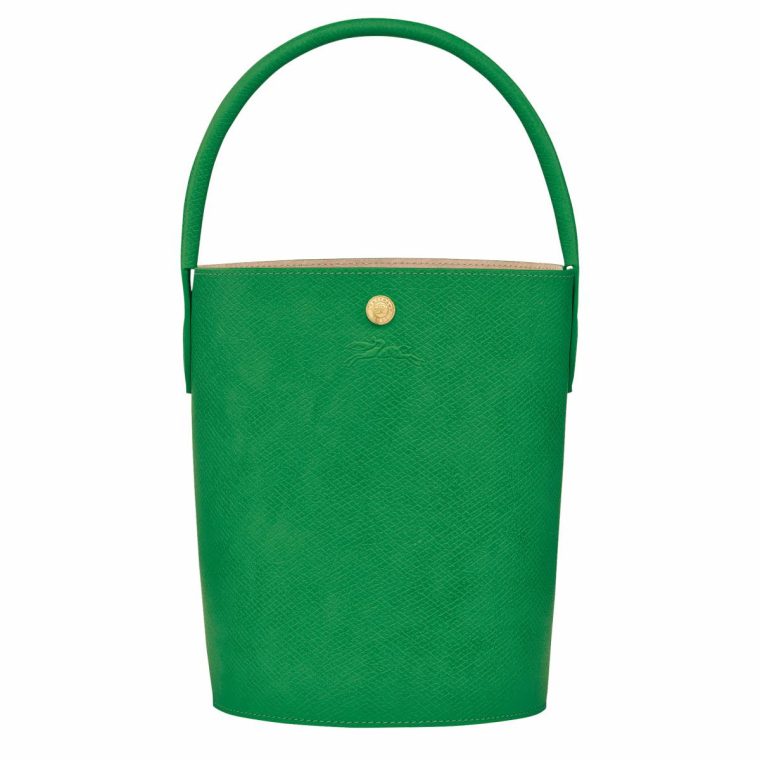 Longchamp Épure S Bucket Bag Green - Leather Women Green Leather Bags