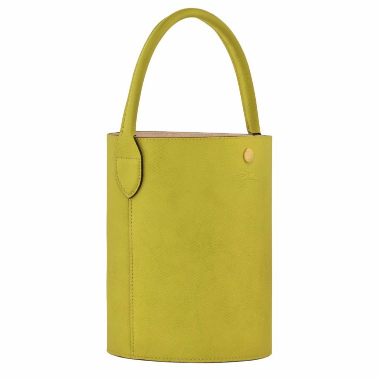 Longchamp Épure S Bucket Bag Kiwi Green - Leather Leather Bags Kiwi Green Women - Image 3