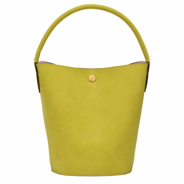 Longchamp Épure S Bucket Bag Kiwi Green - Leather Leather Bags Kiwi Green Women - Image 5