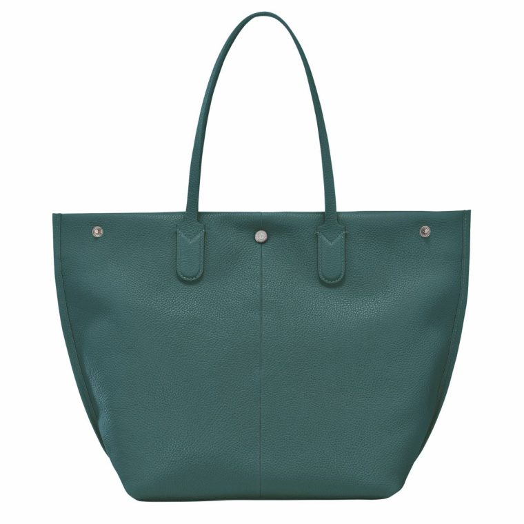 Longchamp Essential L Tote Bag Cedar - Leather Cedar Women Leather Bags - Image 4