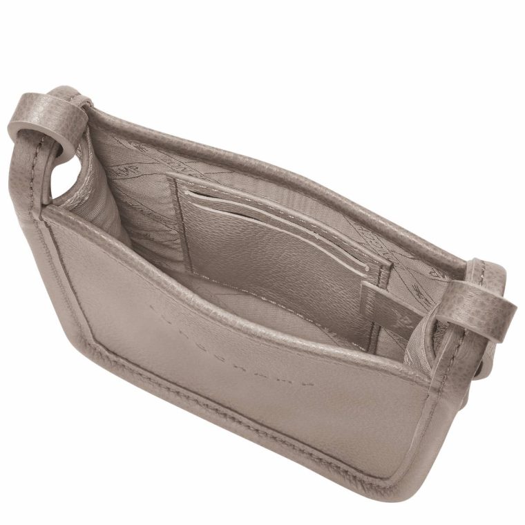 Longchamp Le Foulonné Phone Case Turtledove - Leather Turtledove Phone Cases Women - Image 5