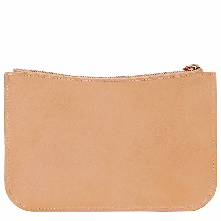 Longchamp Le Foulonné Pouch Vegetal - Leather Pouches & Cases Women Vegetal - Image 4
