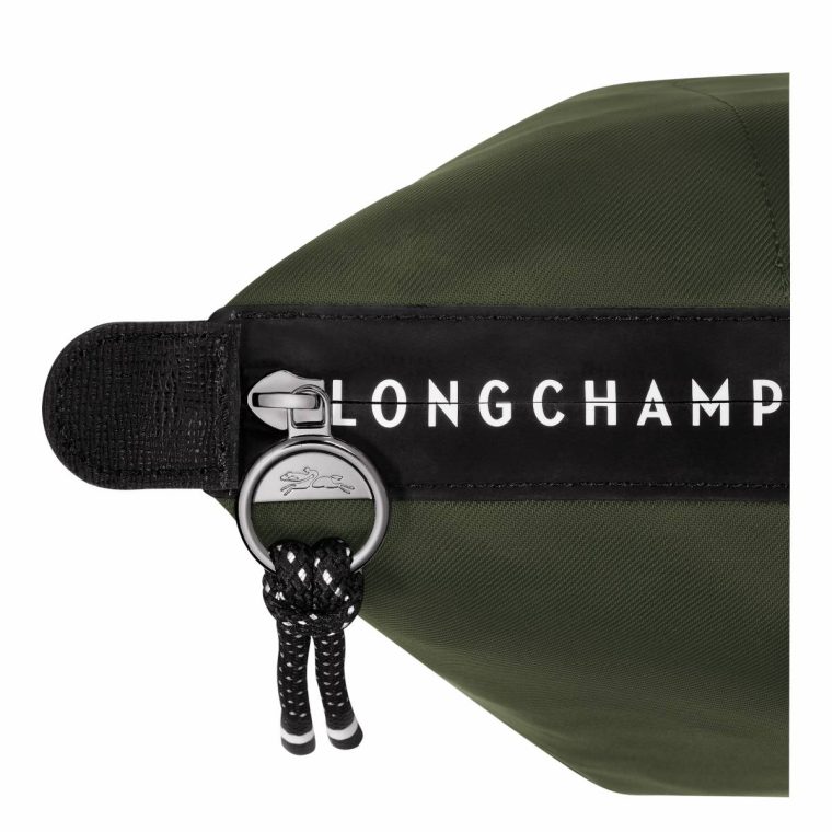 Longchamp Le Pliage Energy L Tote Bag Khaki - Recycled Canvas Women Khaki Shoulder Bags - Image 5