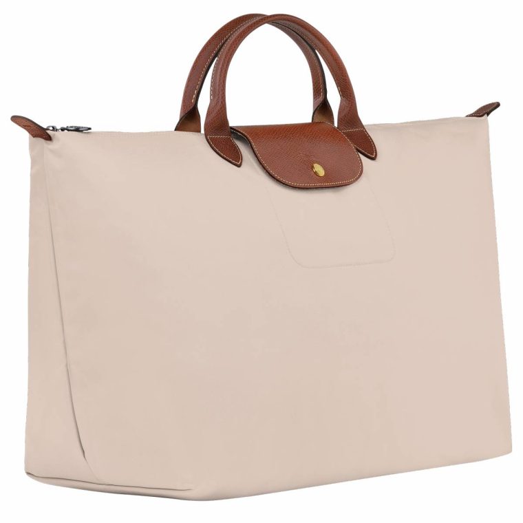 Longchamp Le Pliage Original L Travel Bag Paper - Recycled Canvas Paper Women Travel Bags - Image 2