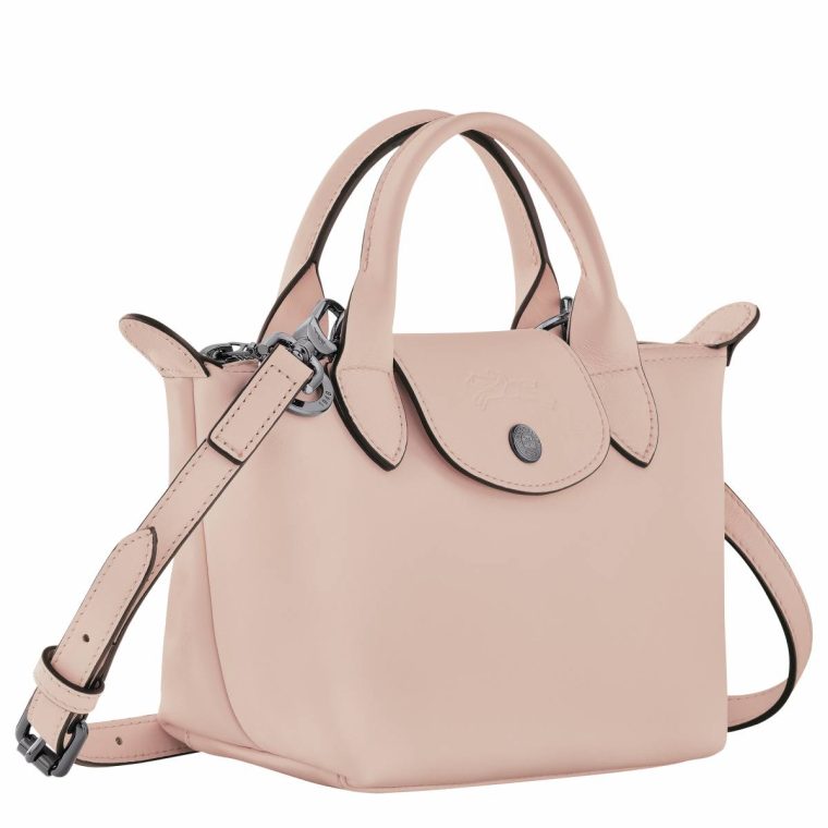 Longchamp Le Pliage Xtra Xs Handbag Nude - Leather Leather Bags Women Nude - Image 3