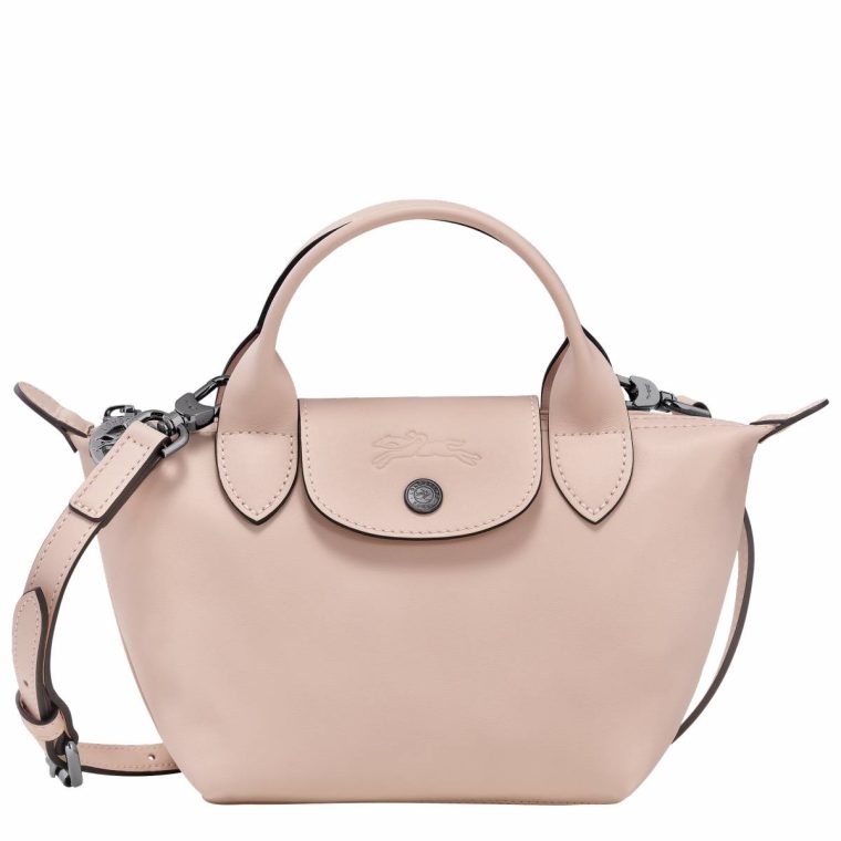 Longchamp Le Pliage Xtra Xs Handbag Nude - Leather Leather Bags Women Nude