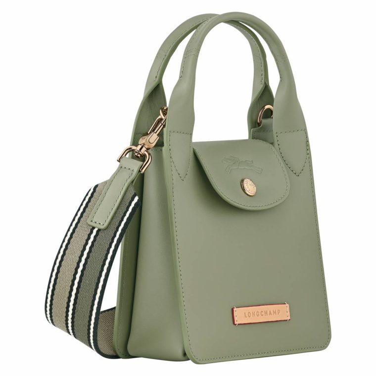 Longchamp Le Pliage Xtra Xs Tote Bag Laurel - Leather Laurel Women Leather Bags - Image 3
