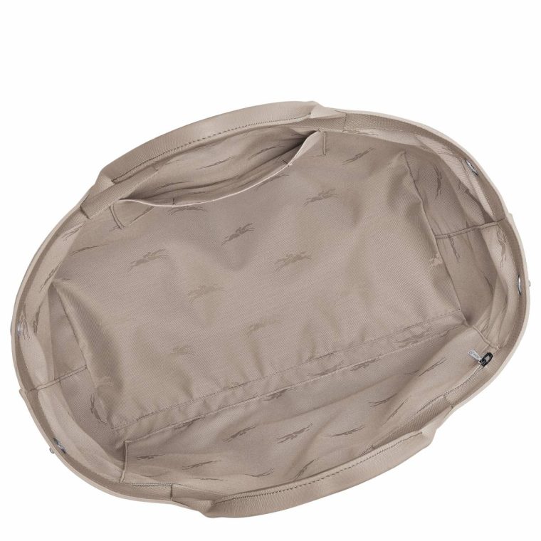 Longchamp Leather Bags Le Roseau L Handbag Clay - Leather Women Clay - Image 5