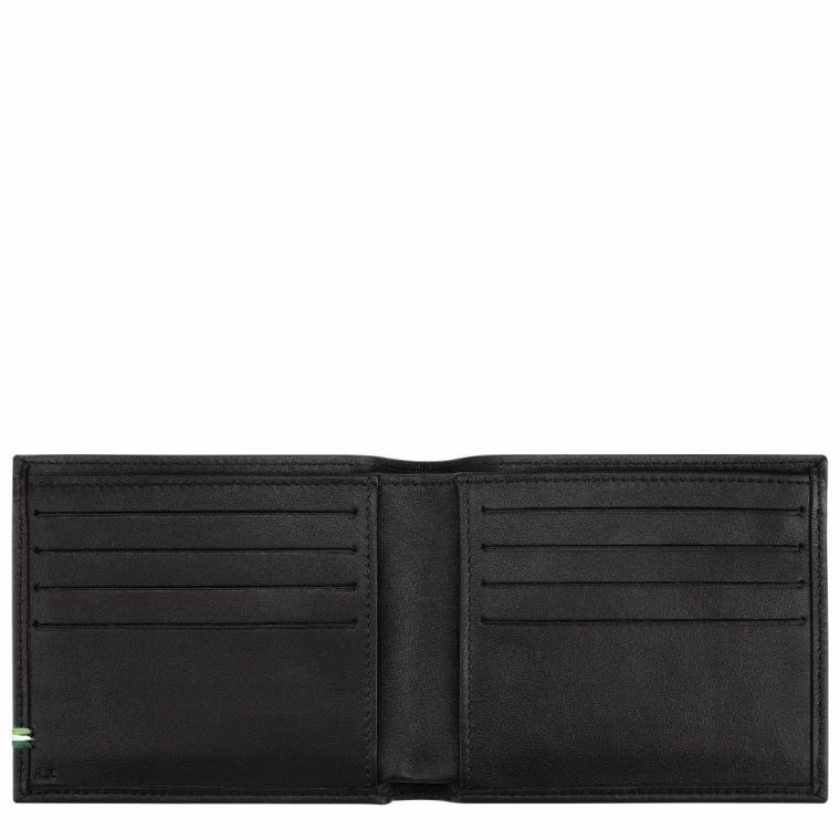 Longchamp Sur Seine Wallet Black - Leather Men Leather Wallets Black - Image 3