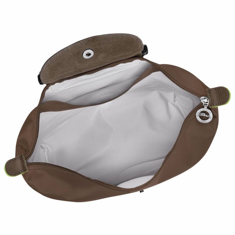 Longchamp Terra Backpacks Women Le Pliage Green M Backpack Terra - Canvas - Image 5