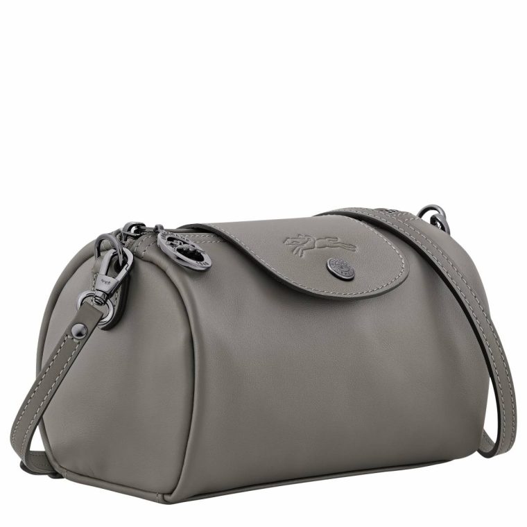 Longchamp Turtledove Women Le Pliage Xtra Xs Crossbody Bag Turtledove - Leather Leather Bags - Image 3