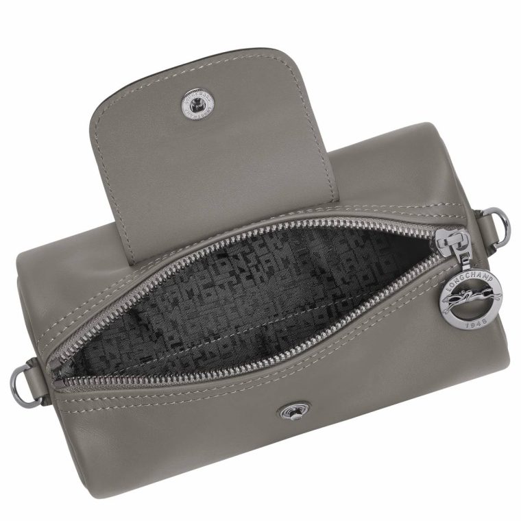 Longchamp Turtledove Women Le Pliage Xtra Xs Crossbody Bag Turtledove - Leather Leather Bags - Image 5