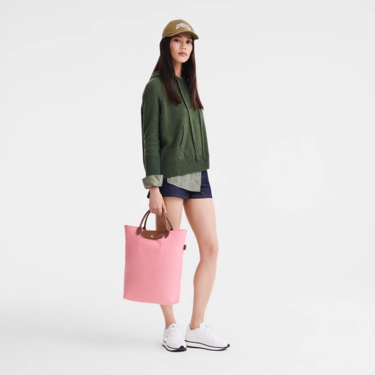Longchamp Women Handbags Marshmallow Le Pliage Original M Tote Bag Marshmallow - Canvas - Image 2