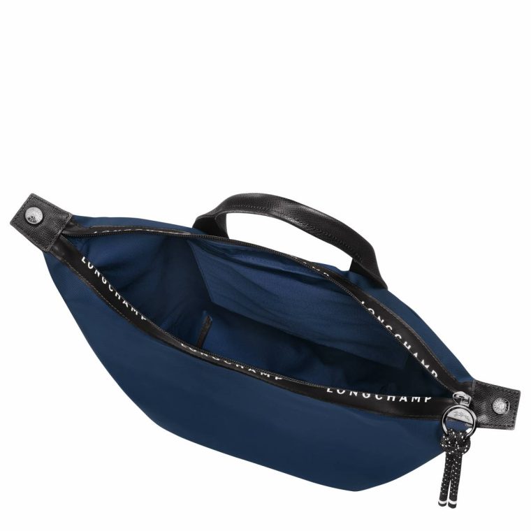 Longchamp Women Le Pliage Energy L Backpack Navy - Recycled Canvas Navy Backpacks - Image 4