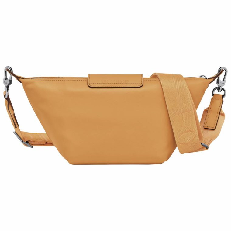 Longchamp Women Leather Bags Le Pliage Xtra Xs Crossbody Bag Honey - Leather Honey - Image 4