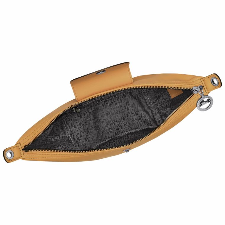 Longchamp Women Leather Bags Le Pliage Xtra Xs Crossbody Bag Honey - Leather Honey - Image 5