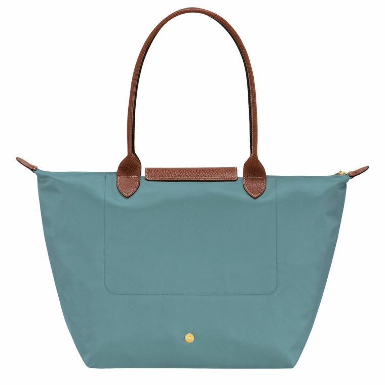Longchamp Women Shoulder Bags Le Pliage Original L Tote Bag Eucalyptus - Recycled Canvas Eucalyptus - Image 2